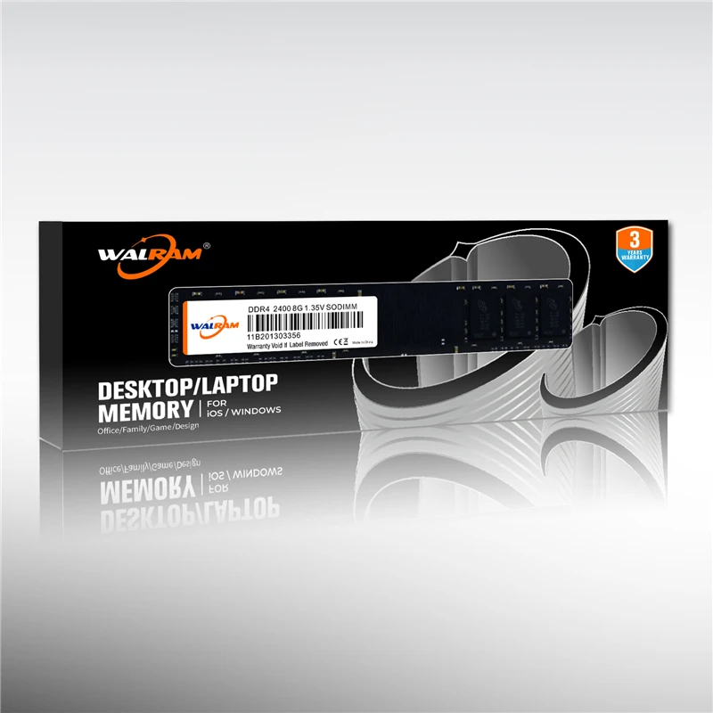 

WALRAM RAM DDR4 8GB 16GB 32GB 3200MHz 2666MHz 2400MHz Desktop Memory DIMM RAM 288 Pins 1.2V PC Memoria DDR4 RAM Memory Module