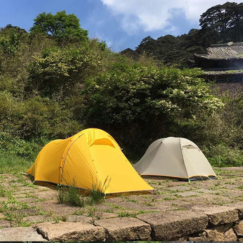 ASTA Gear Zhufeng 2P Silicon Coating Tunnel Breathable Windproof Camping Tent |