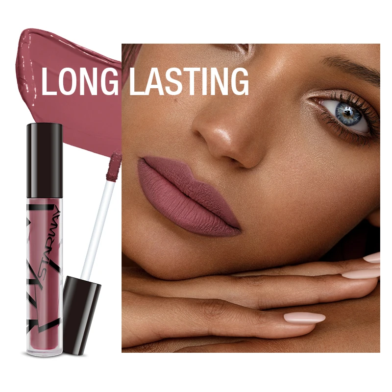 Глазурь для губ STARWAY 12 шт. оптовая продажа губная помада косметика матовые цвета