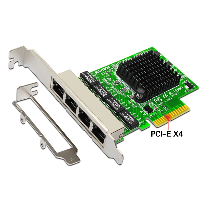 QINDIAN сетевые карты Gigabit Ethernet адаптер LAN Карта Realtek PCI E сетевая карта/адаптер