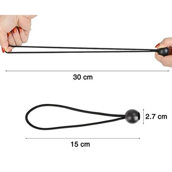 Bungee Loop 10/20/50pcs Tent Fix Cords Heavy Duty Cord Elastic Tarp Awning Rope 2019ing | Дом и сад