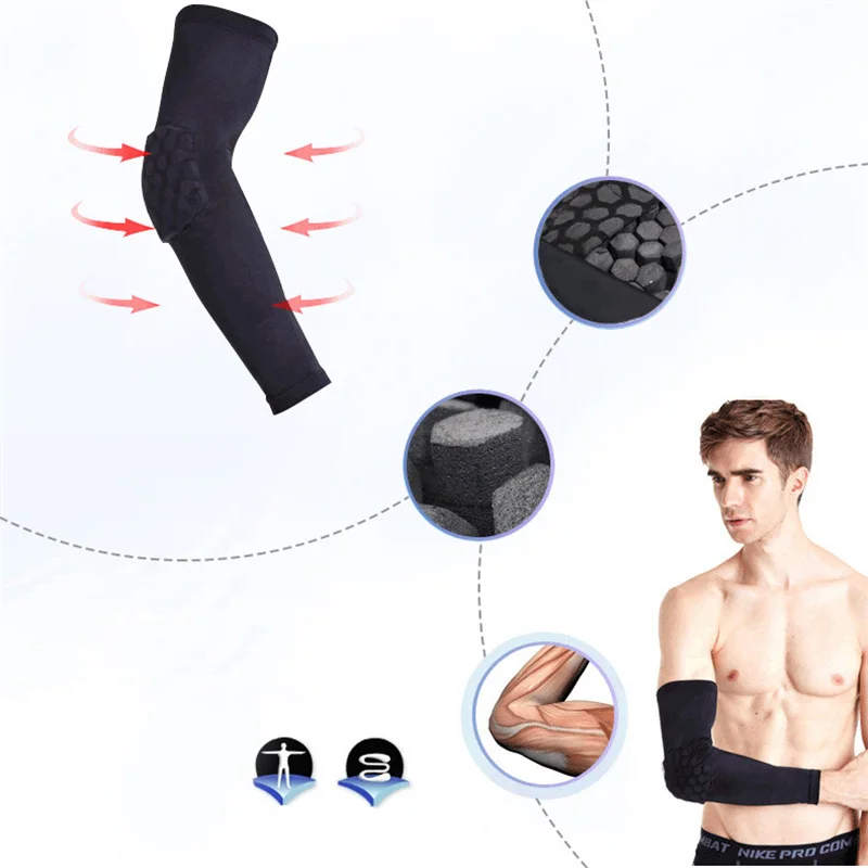 7 9 $/2 Шт Локоть Поддержка эластичный спортивный для спортивного зала защитная