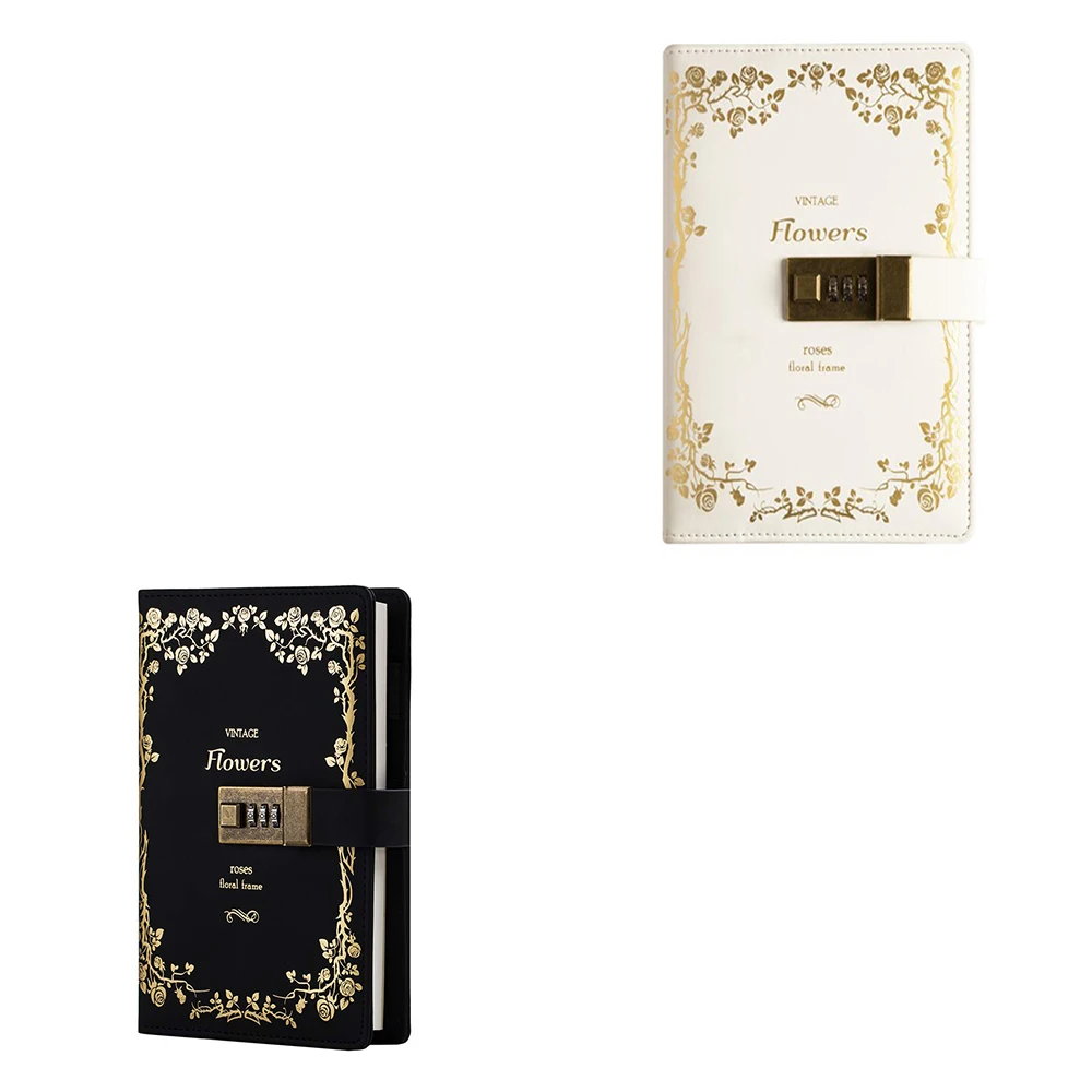 XRHYY винтажный цифровой блокнот с паролем кожаный журнал комбинированным