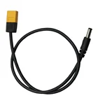 Пулеобразный соединитель TS100T12 XT60, ультрамягкий 45 см, штекер DC5525DC5521, силовой кабель для полетного ремонта Fly FPV