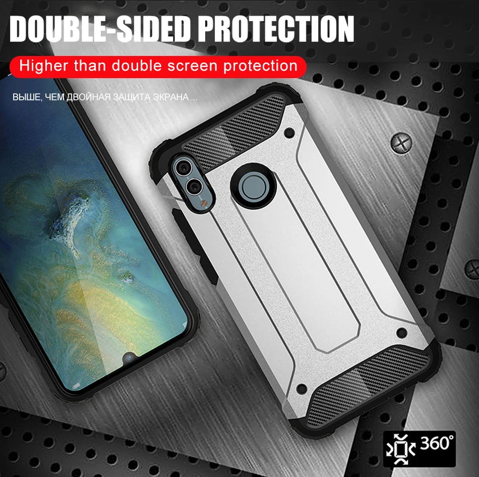 Роскошный противоударный армированный чехол для huawei Honor 20 Pro 10 9 Lite полный защитный чехол для Honor 10i 8X бампер для телефона чехол s Shell чехол на для хуавей хонор 20 PRO 10 9 LITE 10I 8X