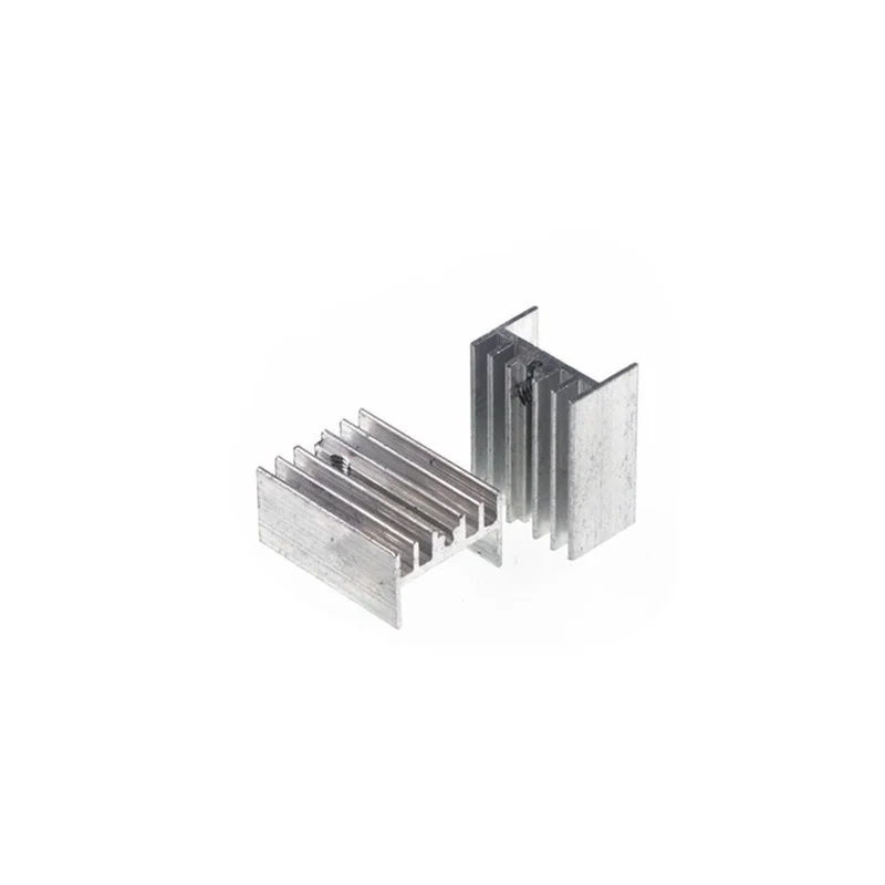 

Heat Sink 21 * 15 * 10mm (without Pin) To-220 Triode and Other Special Radiators