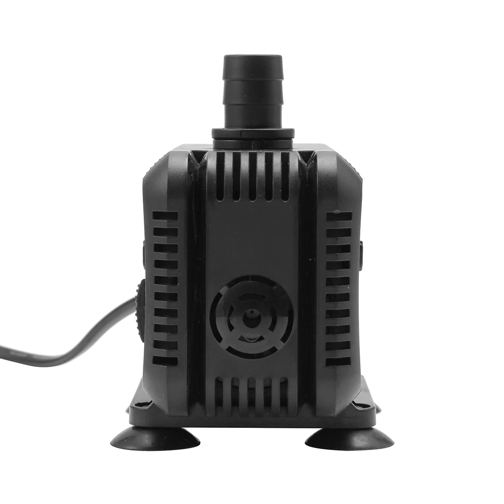Регулируемый аквариумный насос погружной Ультра тихий водяной для фонтана рыб