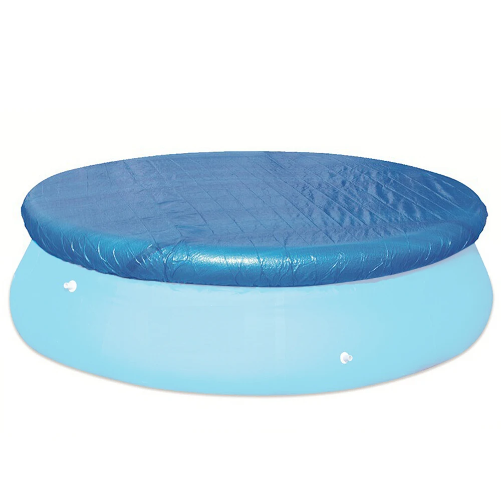 Круглая крышка для бассейна водонепроницаемая ПЭ бассейн летние аксессуары