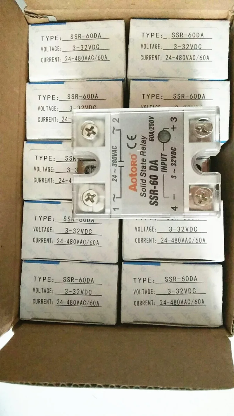 SSR-60DA электронное реле перегрузки 60A гарантированное качество | Обустройство дома