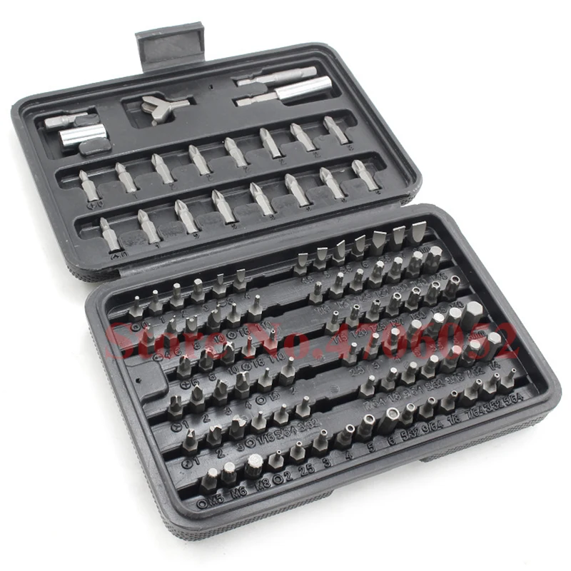 100 шт. Набор отверток для Безопасности Torx шнековые винты с шестигранным ключом