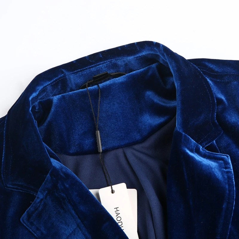 HDY винтажный элегантный женский Тренч двубортный тонкий бархатное пальто