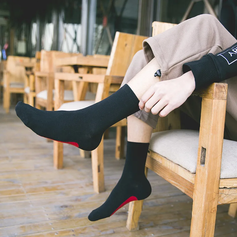 Носки мужские хлопковые в стиле Харадзюку индивидуальные повседневные