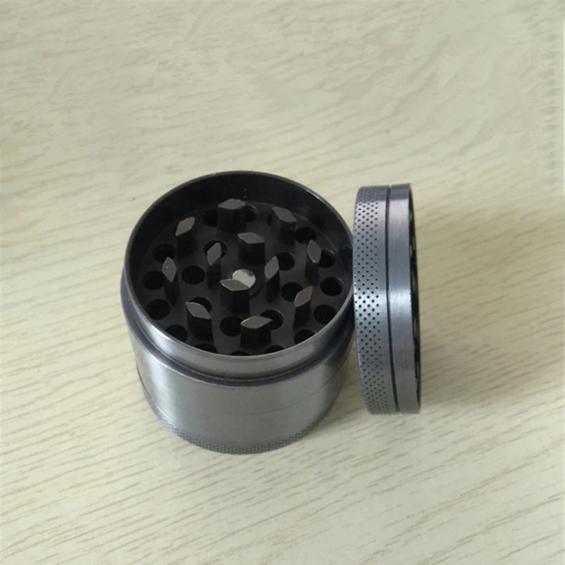 40 мм цинковый сплав травяной измельчитель табака резак для сорняков 4 слоя дыма