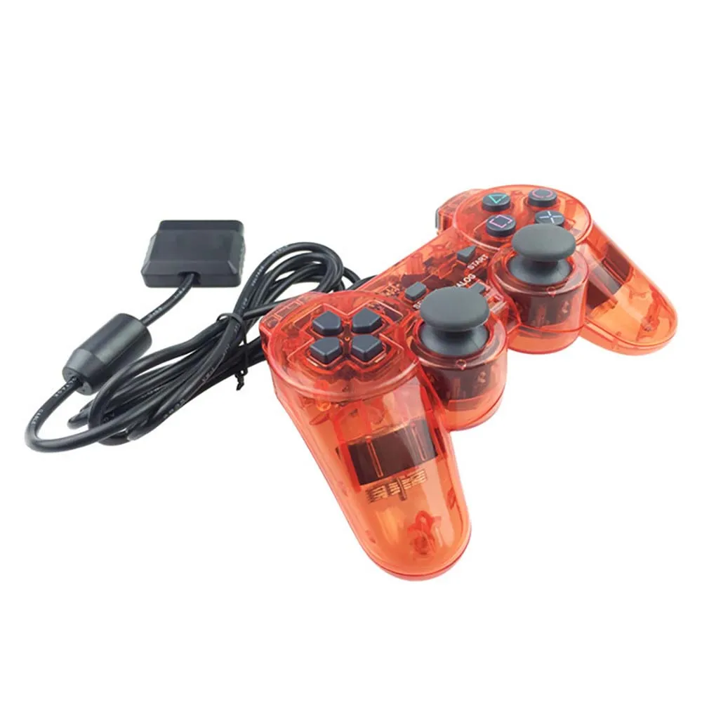 Проводное подключение геймпад для PS2 Двойной вибрационный игровой контроллер