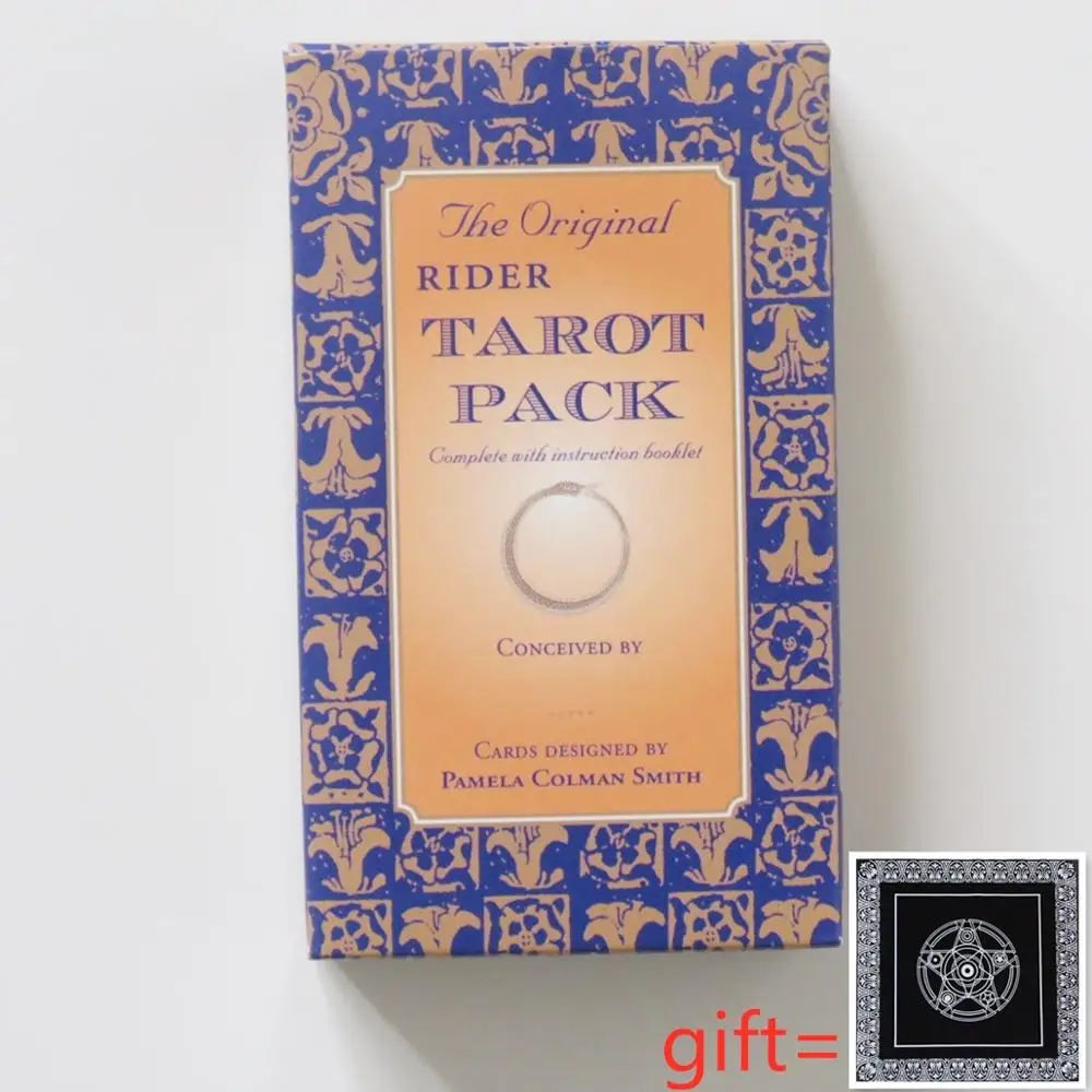 Новые карты Таро Оракл палуба таинственное гадания оригинальный Райдер для