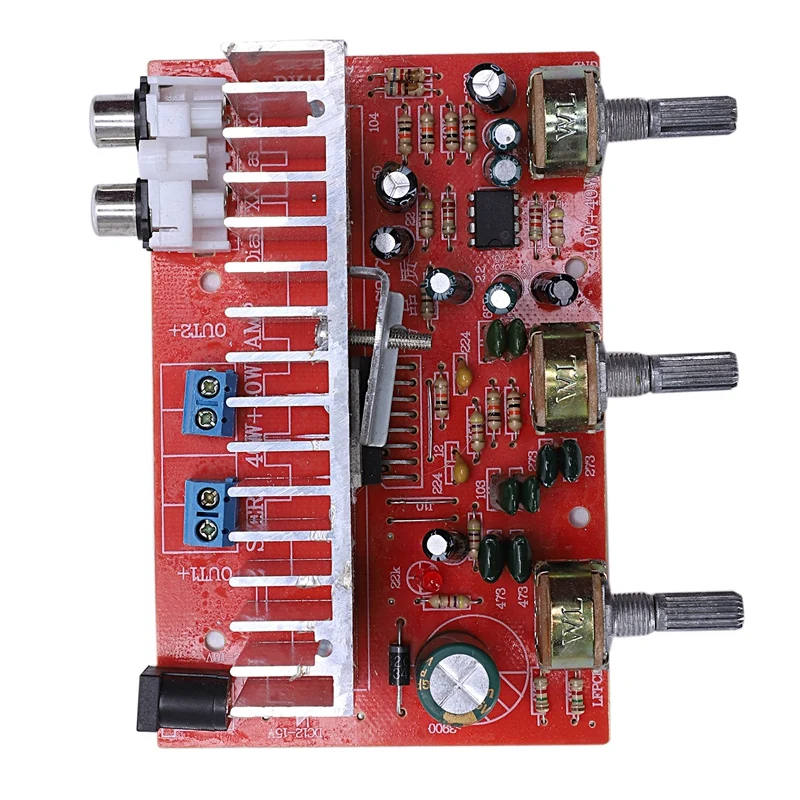 Топ Tda7377 цифровой аудио усилитель доска 40Wx2 двухканальный стерео для автомобиля