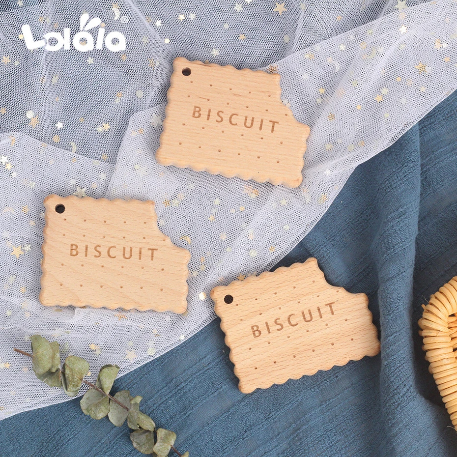 3 шт. прорезыватель из буковой древесины для детского кормления Цепочки и