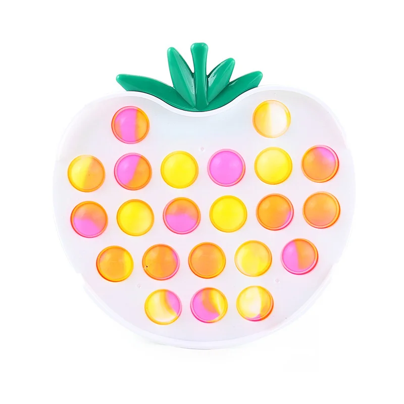 

Push Bubble Sensory Pop It Fidgets Toy Autism Need Squishy Stress Reliever Toy Adult Child Funny Anti-stress Decompression Gift