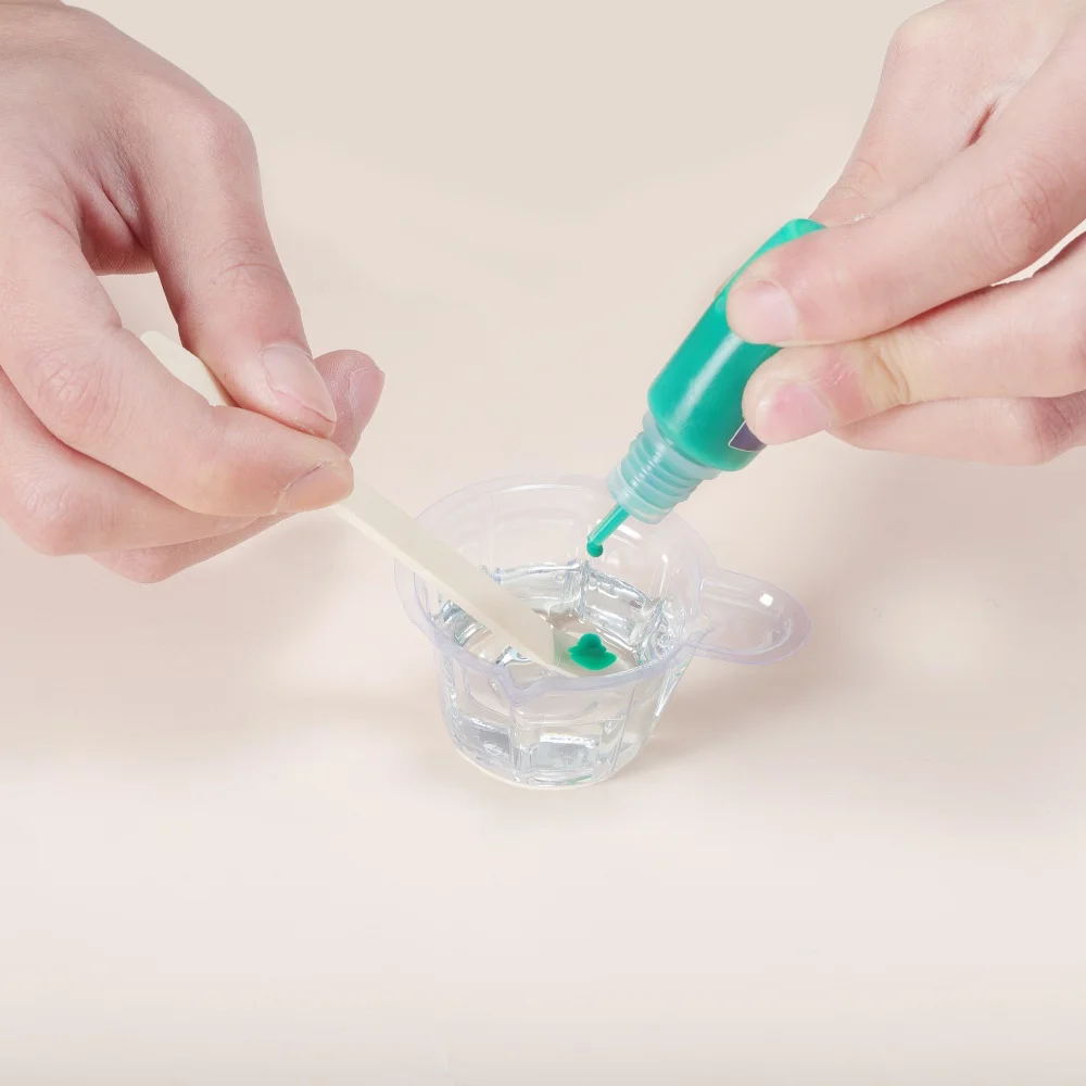 Цветной пигмент для эпоксидной смолы 20 цветов 10 мл светится ночью |