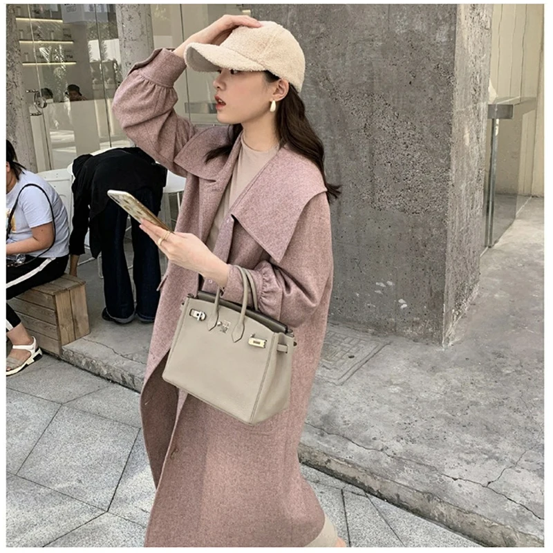 

New Women Bags Genuine Leather Ladies Handbags High Quality Messenger Shoulder Bag Famous Brands Lock Design Crossbody Hand Bags