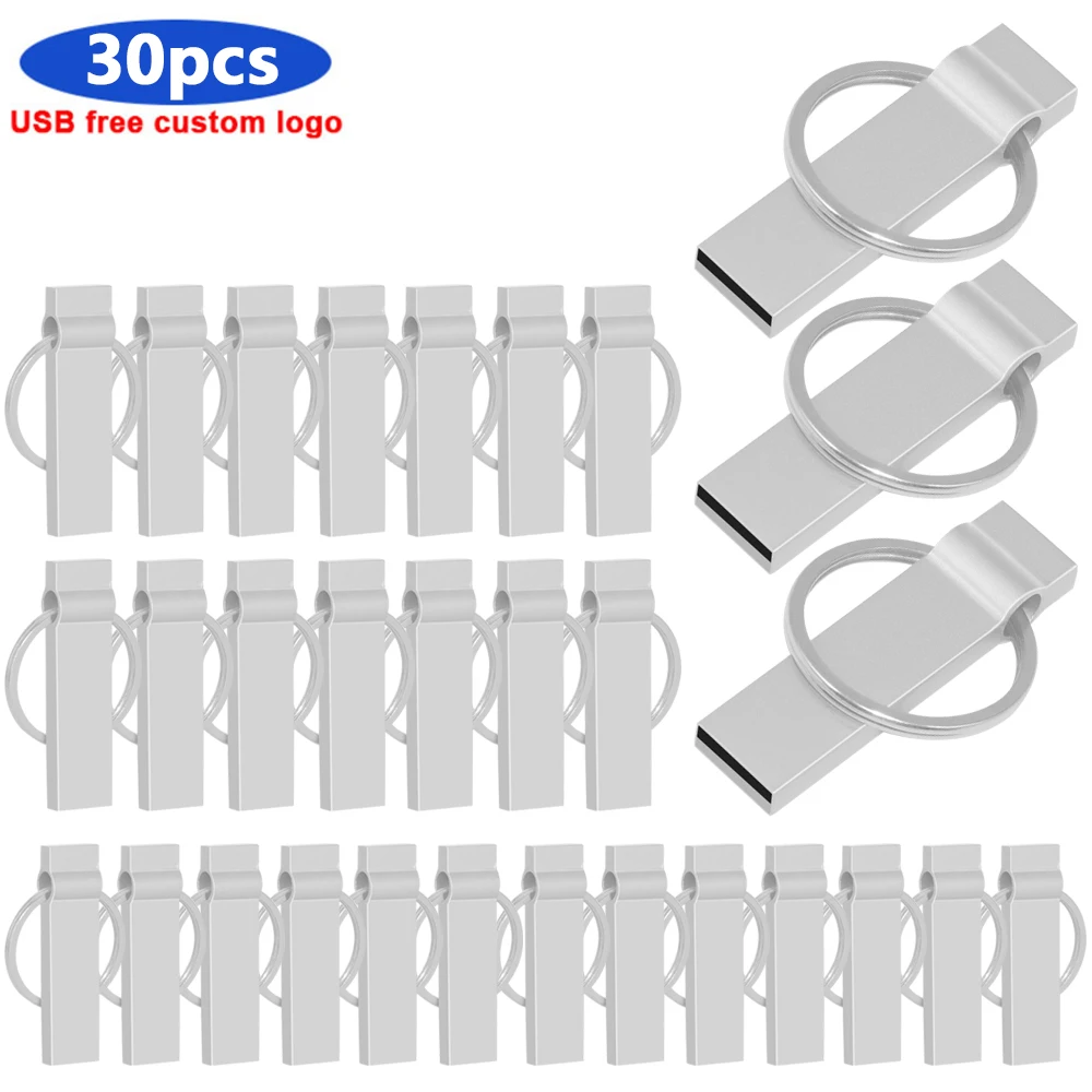 

Металлический usb флеш-накопитель, 30 шт./лот, водонепроницаемый usb 2,0 диск, Высококачественная флеш-карта памяти, дизайн со свистком до 128 ГБ, По...