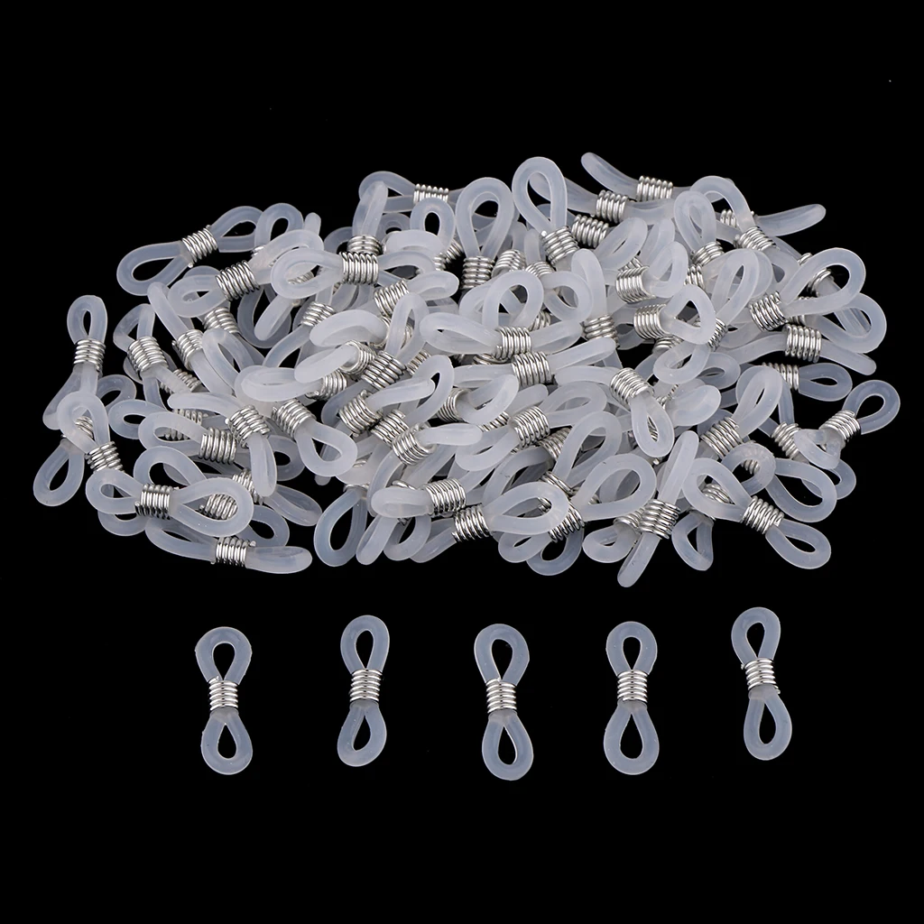 

100Pcs Eye Glasses/Spectacle Chain- Strap- Holder –End Protecting Accessory