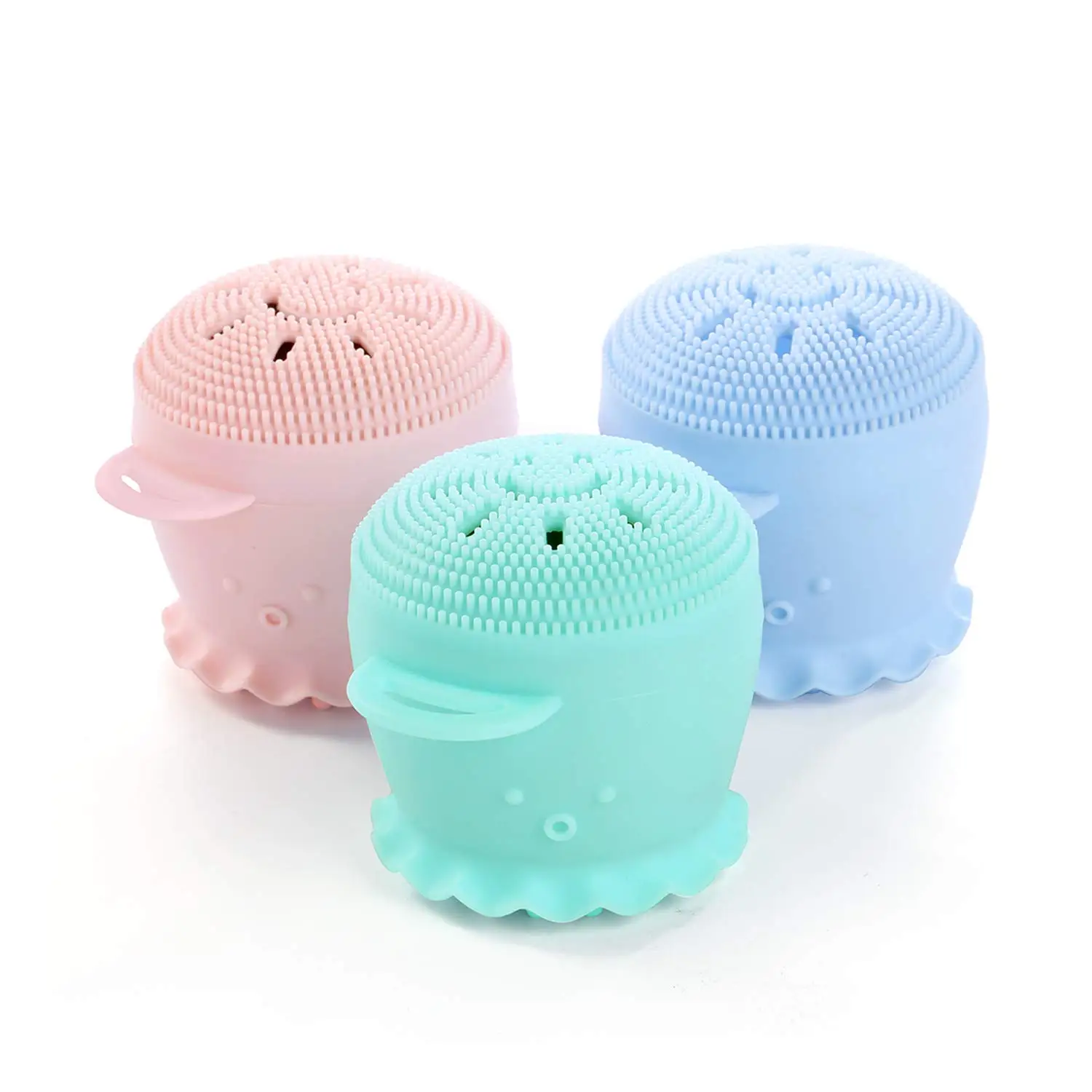 3 в 1 силиконовая щетка для очищения лица|Устройства чистки лица| |