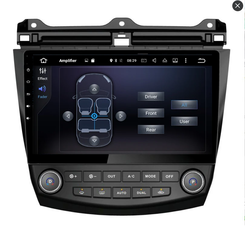 10 1 &quotOcta Core Android 9 0 8 core 64G ROM 4 Гб RAM Автомобильный DVD плеер для Honda ACCORD 7 2003 2007 GPS Радио