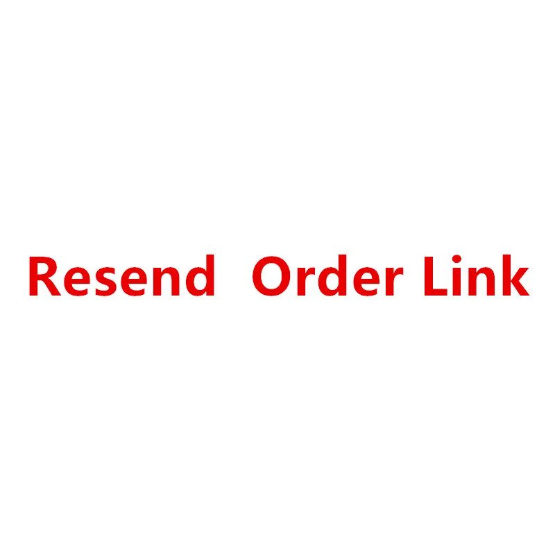 

Special link for resend order