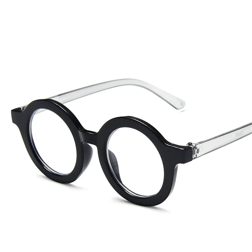 Очки в стиле ретро с защитой от сисветильник детские круглые очки для детей