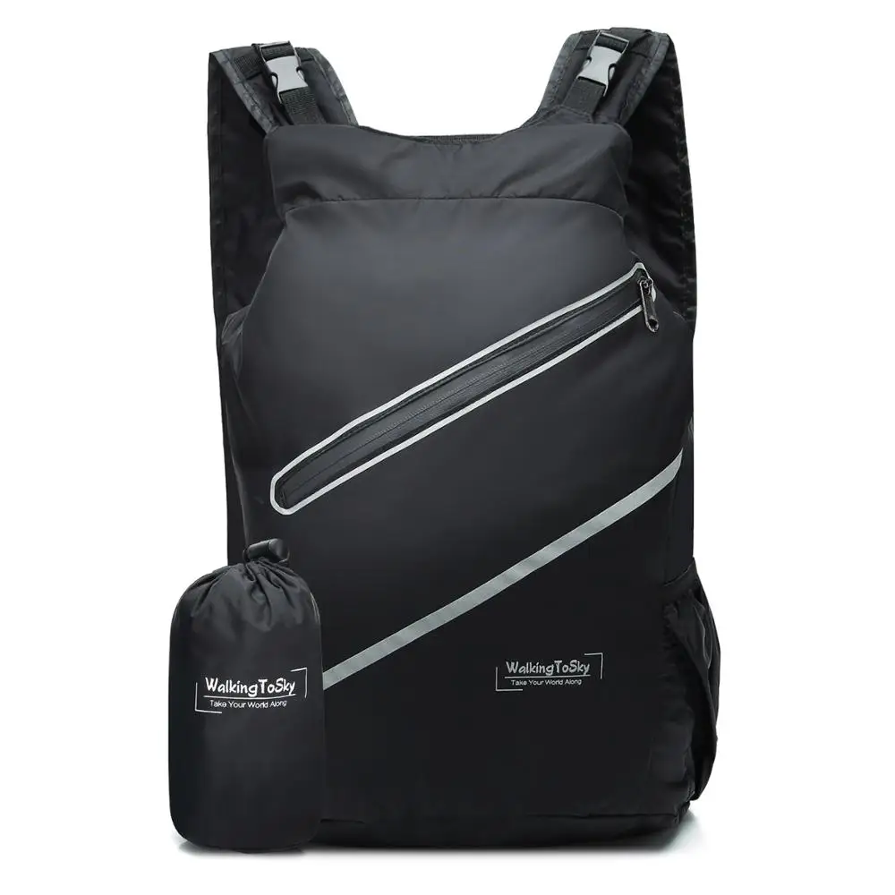 Легкий складной рюкзак водонепроницаемый походный для мужчин и женщин