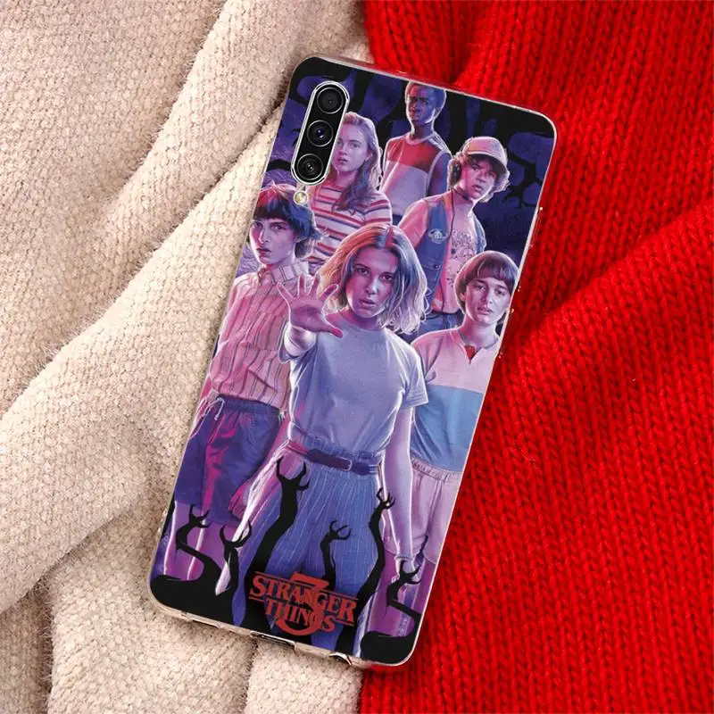 

American TV series STRANGER THING Phone Case For Samsung Galaxy S5 S7 S8 S9 S10 S10e S20 edge plus lite