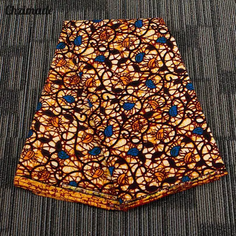 Chzimade 1 ярд африканские принты из Анкары ткань для свадьбы полиэфирная материал