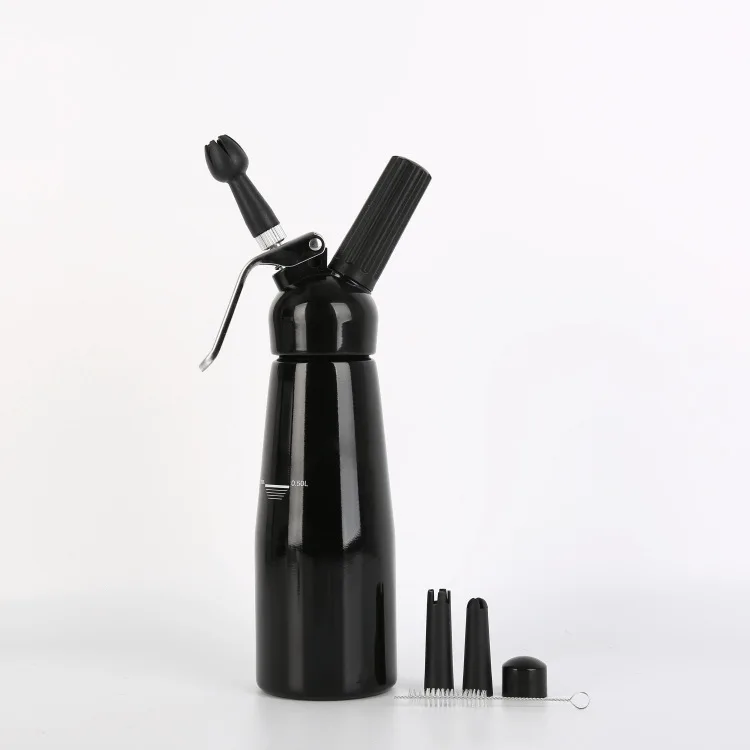 

500ml Whipped Cream Dispenser Whipper Gun with Nozzles Maker Aluminium Alloy 10 Colors Professional Cream foamer Decorating Tool