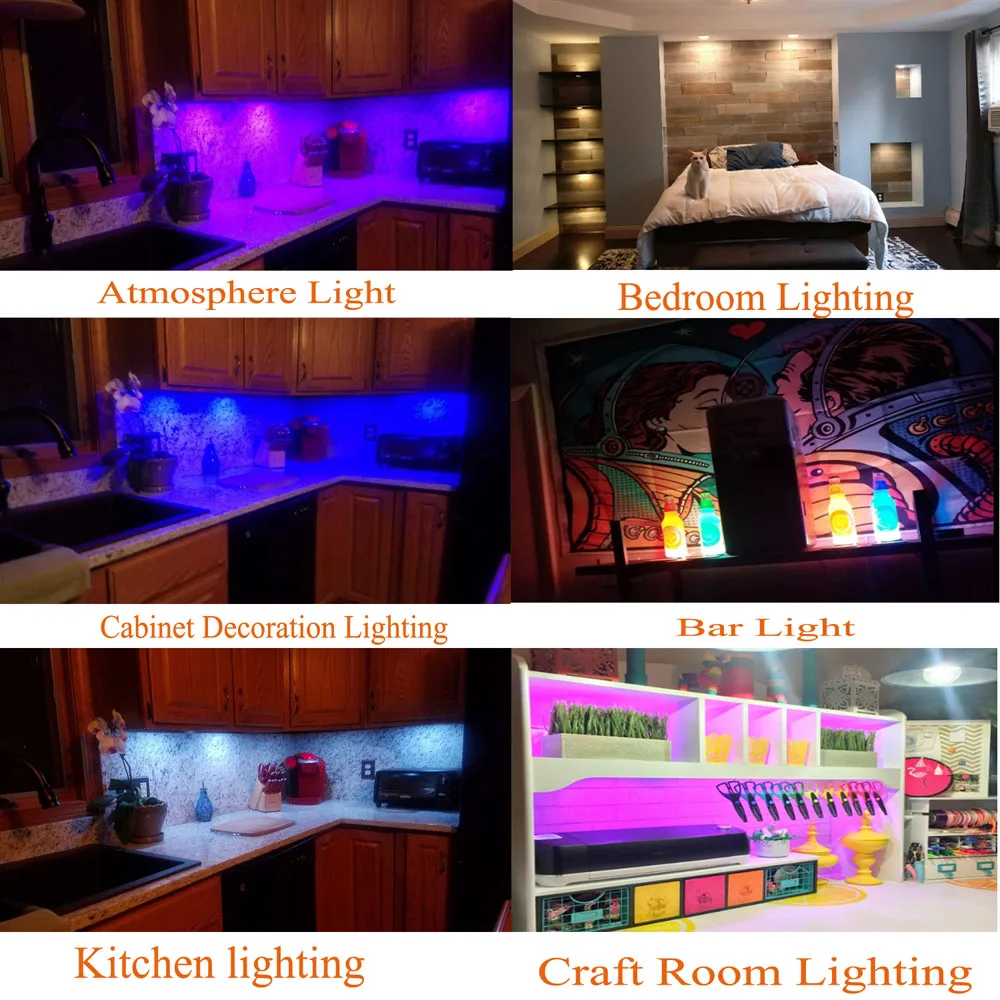 4/6 шайб RGB светодиодный под кабинет лампа Точечный светильник комплект с RF