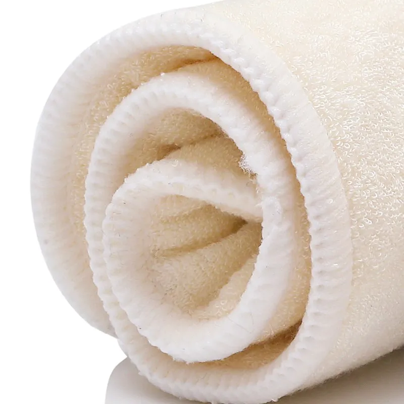 

4 Layers Bamboo Insert Reusable Washable Liners For Baby OS Cloth Diapers Bamboo Insert MCN Nappy Liner Booster