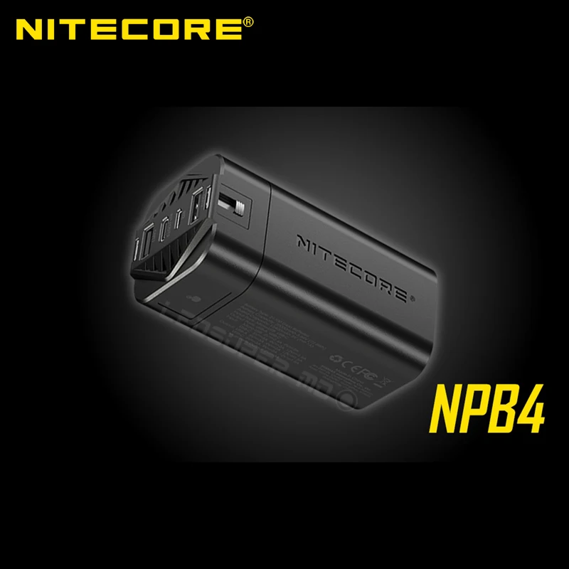 Drop Shipping QC3.0 Output NITECORE NPB4 IP68 Rated 20000mAh Waterproof Powerbank Mobile Charger Certified by CE & FCC