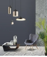 creative stainless steel pendant lamp set restaurant counter pendant lamp bedroom study bedside lamp led decorative pendant lamp