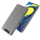 Тонкий тканевый чехол для Samsung Galaxy A80, ультратонкий Противоскользящий чехол для Samsung A80 SM-A805FDS 6,7
