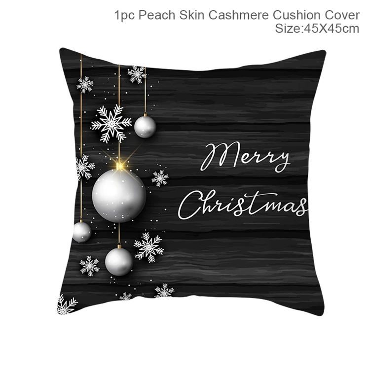 Pillow case 28 Чехол для подушки FENGRISE Merry Christmas, Рождественское украшение для дома, Рождественское украшение, Новогоднее украшение - Цвет: Pillow case 28