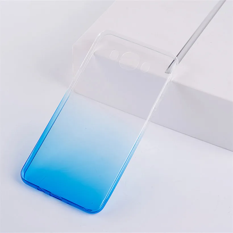 Градиентный чехол для Xiaomi Redmi Note 9 10X Pro 5G 4G 9S силиконовый мягкая защитная задняя