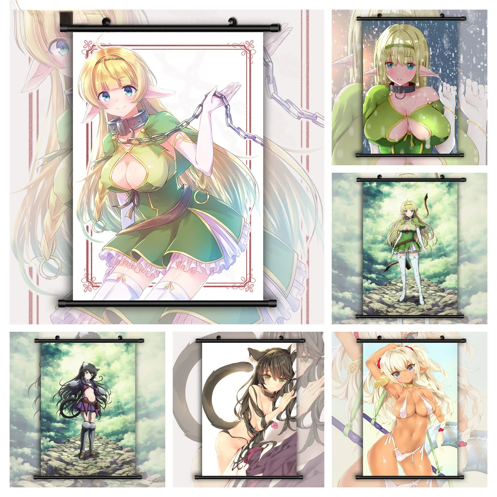 

Anime Canvas Painting How Not To Summon The Demon Lord Wall Decoration Wall Poster Wall Art Picture Home Decoration