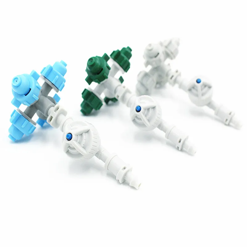 1 для теплицы из ПК кросс насадка распыления Fogger спринклер с антикапельным