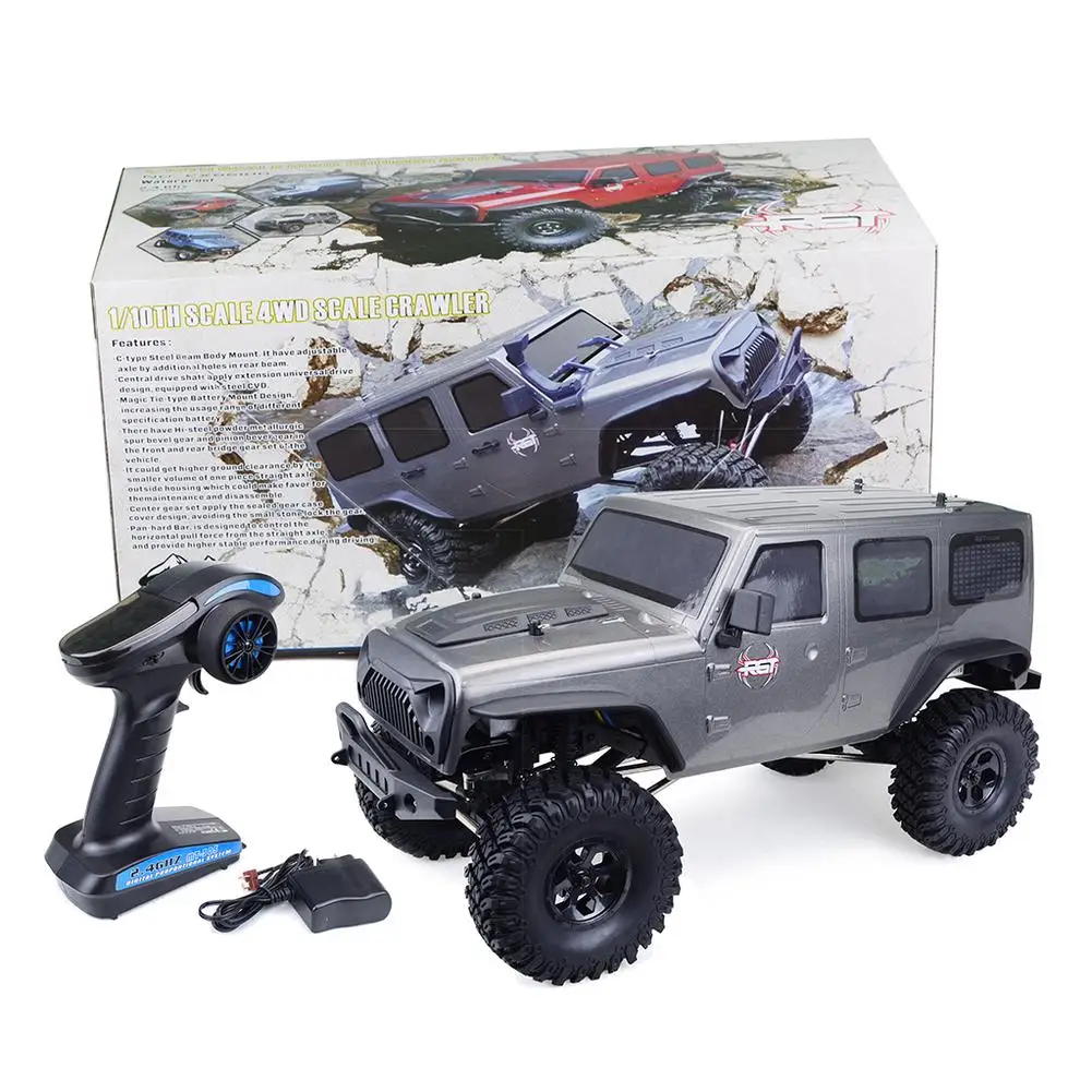 

Rc Car Genuine RCtown RGT EX86100 1/10 2.4G 4WD RC Car Metal Off Road Truck Rock Crawler Hobby Waterproof RC Toy