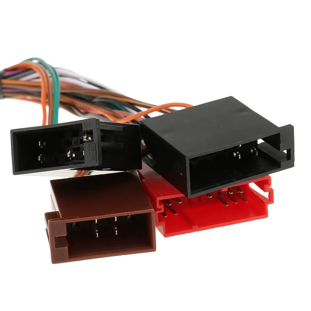 

Stereo Wiring Harness Adaptor ISO Lead For VW Audi with Connection