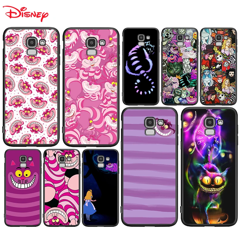 

Silicone Cover Cheshire Cat Alice For Samsung Galaxy J8 J7 Duo J6 J5 Prime J4 Plus J3 J2 Core 2018 2017 2016 Phone Case