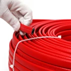 Водонепроницаемый усиленный внутренний и внешний нагревательный и антифриз для крыши, 220 В, 35 Вт, Саморегулирующийся нагревательный кабель 1 м для таяния снега