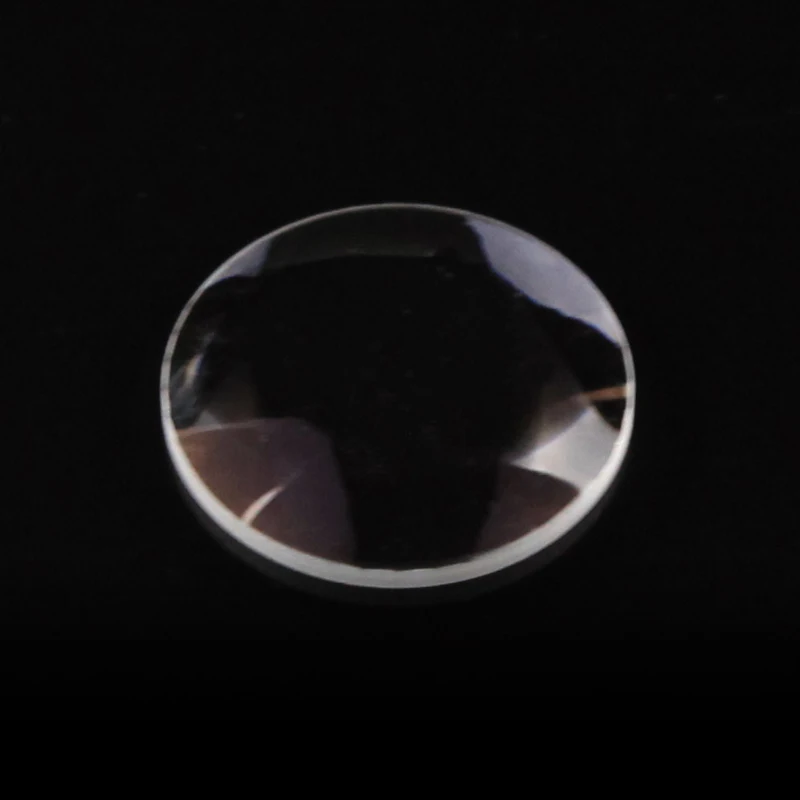 Оптическая плоская выпуклая линза диаметром 27 4 мм фокусное расстояние 57 75 K9