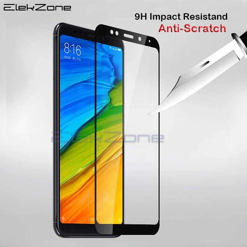 Для Xiaomi Redmi 5 стекло Plus полноэкранная защита из закаленного стекла полное