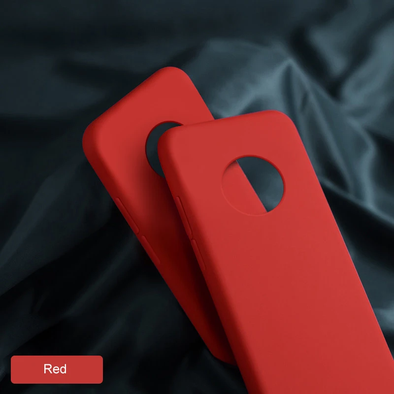 Оригинальный чехол Arvin для Oneplus 7T Pro силиконовый с жидкой мягкой подкладкой из